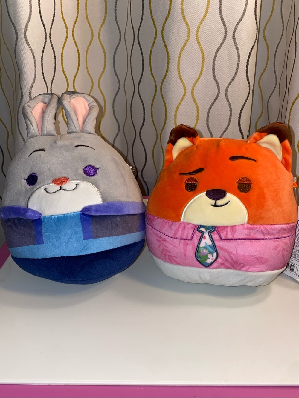 NWT Disney Zootopia 2 Squishmallows Plush Lot - Judy Hopps & Nick Wilde